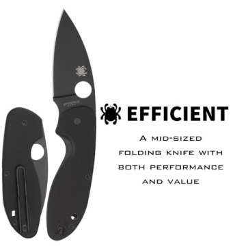 Spyderco Efficient Knife - Compact & Ergonomic design