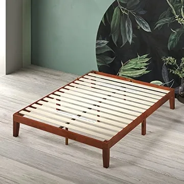 ZINUS Wen Wood Platform Bed Frame with Easy Assembly