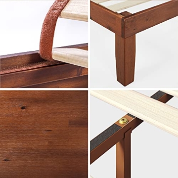 ZINUS Wen Wood Platform Bed Frame with Easy Assembly