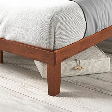 ZINUS Wen Wood Platform Bed Frame with Easy Assembly
