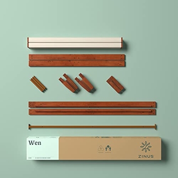 ZINUS Wen Wood Platform Bed Frame with Easy Assembly