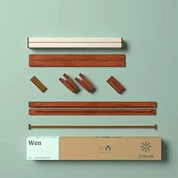 ZINUS Wen Wood Platform Bed Frame with Easy Assembly