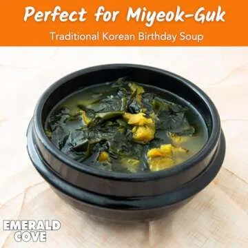 Premium Dried Seaweed - Emerald Cove Pacific Wakame - 1.76oz