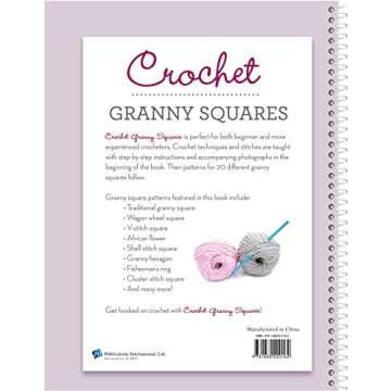 Crochet Granny Squares Booklet: A Beginner's Guide to Timeless Patterns