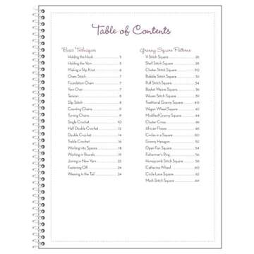 Crochet Granny Squares Booklet for Beginners and Beyond