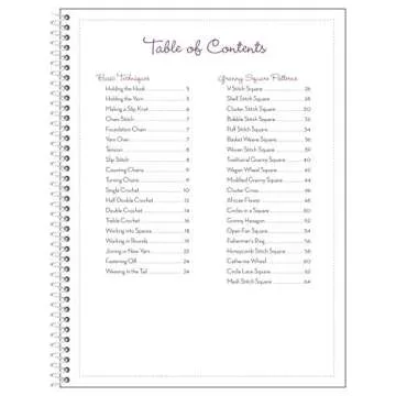 Crochet Granny Squares Booklet for Beginners and Beyond