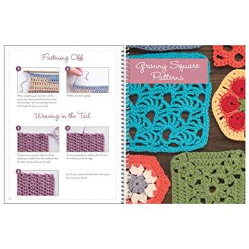 Crochet Granny Squares Booklet for Beginners and Beyond