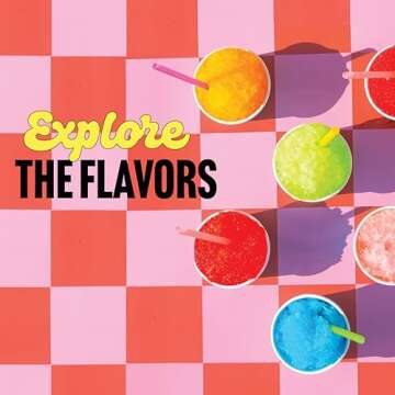 Hawaiian Shaved Ice Syrup - Delicious Tiger's Blood Flavor