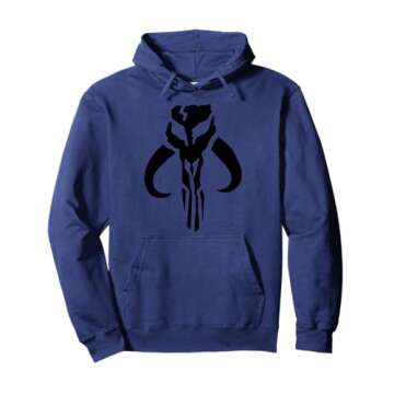 Star Wars Mandalorian Symbol Hoodie - Classic Comfort and Style