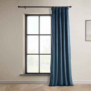 HPD Velvet Curtains - 50W x 108L Room Darkening Panel
