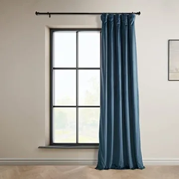 HPD Velvet Curtains - 50W x 108L Room Darkening Panel