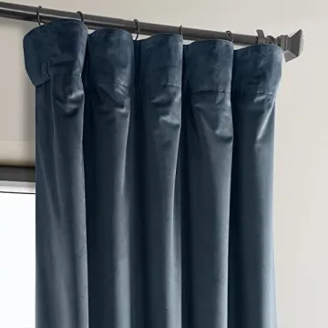 HPD Velvet Curtains - 50W x 108L Room Darkening Panel