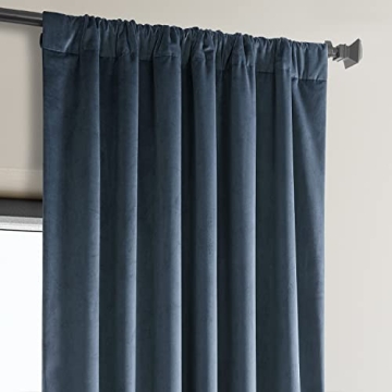 HPD Velvet Curtains - 50W x 108L Room Darkening Panel