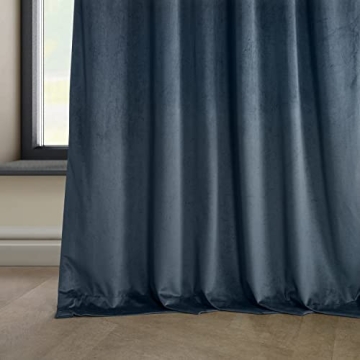 HPD Velvet Curtains - 50W x 108L Room Darkening Panel