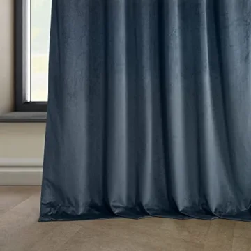 HPD Velvet Curtains - 50W x 108L Room Darkening Panel