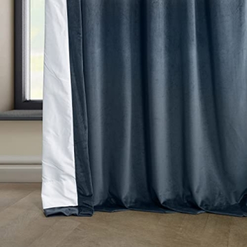 HPD Velvet Curtains - 50W x 108L Room Darkening Panel
