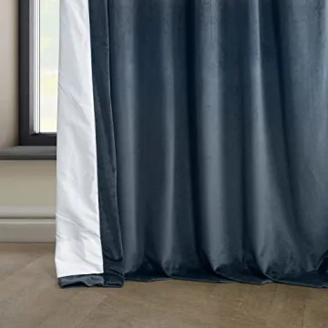 HPD Velvet Curtains - 50W x 108L Room Darkening Panel