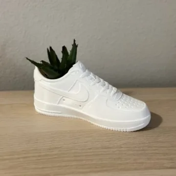 Unique Sneakers Shoes Low Planter Pot for Indoor Decor