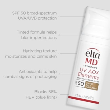 EltaMD Tinted Mineral Face Sunscreen Lotion SPF 50