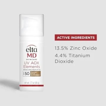 EltaMD Tinted Mineral Face Sunscreen Lotion SPF 50
