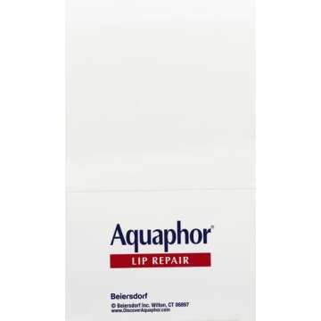 Aquaphor Lip Repair Lip Balm with Sunscreen, Lip Protectant, Lip Balm SPF 30, 0.35 Oz Tube (Pack of 2)