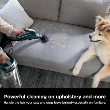 Shark POWERDETECT AZ4000 Upright Vacuum - Powerful Suction