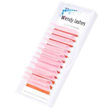 WENDY LASHES Volume Lash Extensions in Light Pink