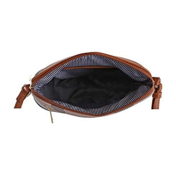 Stylish Eco-Friendly Medium Plaid Dome Crossbody Bag