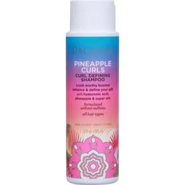 Pacifica Beauty 12.0 Fl Oz Pineapple Curls Curl Enhancing Shampoo - Hydrating & Frizz Control with A...