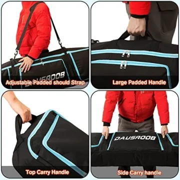 Padded Snowboard Bag with Storage Compartment for Travel