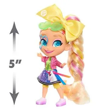 Hairdorables Loves JoJo Siwa, Unicorn Surprise, Includes 10 Surprise Accessories, Kids Toys for Ages 3 Up by Just Play