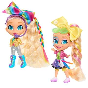 Hairdorables Loves JoJo Siwa, Unicorn Surprise, Includes 10 Surprise Accessories, Kids Toys for Ages 3 Up by Just Play