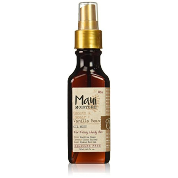Maui Moisture Smooth & Repair + Vanilla Bean Anti-Frizz Hair Oil Mist - Hydrate, Soften & Moisturize...