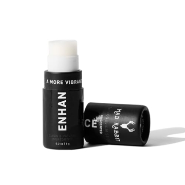 Mad Rabbit Enhance Tattoo Balm Stick - Tattoo Aftercare Brightener & Moisturizer, Color Enhancement,...