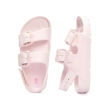 FUNKYMONKEY Kids Lightweight Adjustable Buckle Sandals