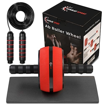 Ab Roller Wheel for Core Workout - Easy Quick Assembly