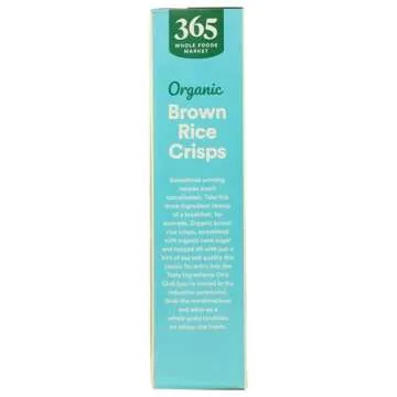 365 by Whole Foods Market, Organic Brown Rice Crisps Cereal, 12 Ounce