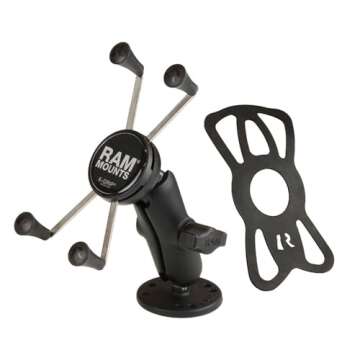 RAM MOUNTS X-Grip Large Phone Mount with Drill-Down Base - Ultimate Durability and Flexibility