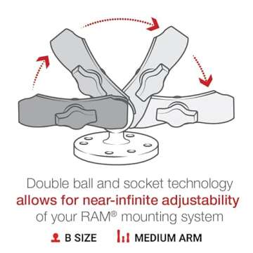 RAM MOUNTS X-Grip Large Phone Mount - Durable & Versatile