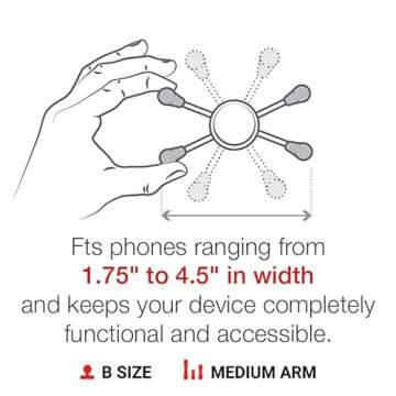 RAM MOUNTS X-Grip Large Phone Mount - Durable & Versatile