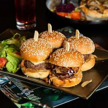 200 PCS Bamboo Skewers for Appetizers, Kabob Skewers, Skewers for Grilling, Bamboo Sticks for Fruit Kabobs, Charcuterie Boards Accessories (3.5 Inch)