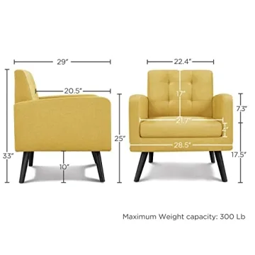 Affordable Mid-Century Accent Chair for Your Home