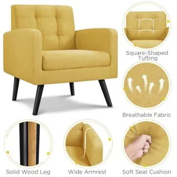 Affordable Mid-Century Accent Chair for Your Home