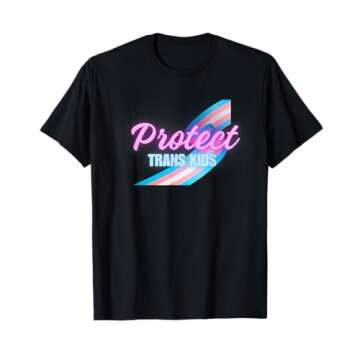 Protect Trans Kids T-Shirt - A Soft, Supportive Classic Staple for All Young Advocates