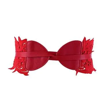 Stylish Ayliss Women's Lace Waist Belt in Chic Colors