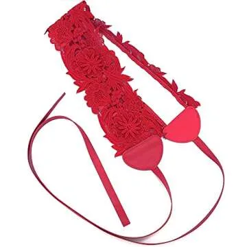 Stylish Ayliss Women's Lace Waist Belt in Chic Colors