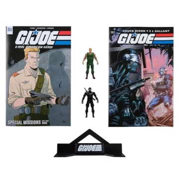 G.I. Joe Page Punchers Duke & Snake Eyes Action Figures