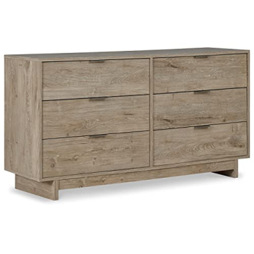 Oliah Modern Six Drawer Dresser - Ashley Furniture