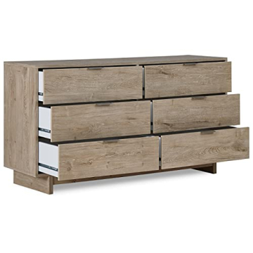 Oliah Modern Six Drawer Dresser - Ashley Furniture