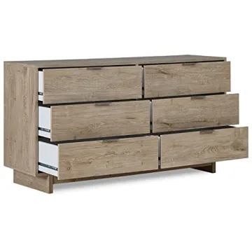Oliah Modern Six Drawer Dresser - Ashley Furniture
